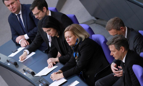 Minister im Bundestag (Archiv)