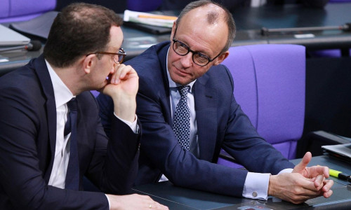 Jens Spahn und Friedrich Merz (Archiv)