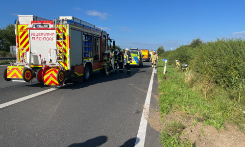 Auf der A2 kam es zu einem schweren Unfall.