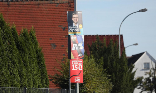 Wahlplakate zur Landtagswahl in Thüringen (Archiv)