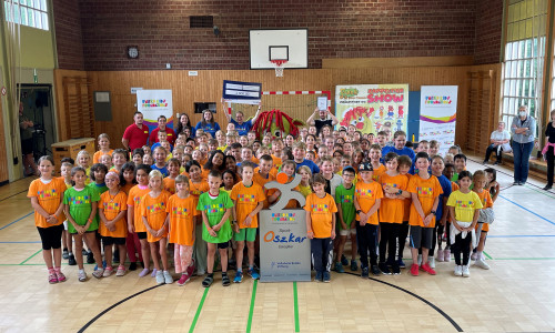 Das große Sportfest an der Grundschule St. Michael in Salzgitter begeisterte alle Schüler.