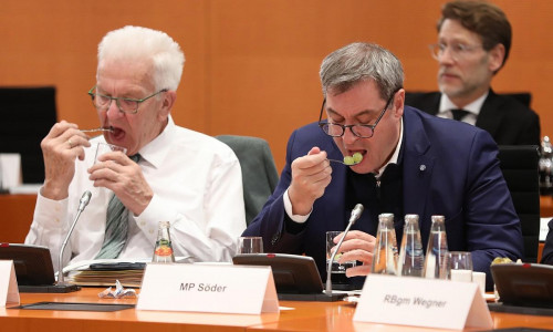 Winfried Kretschmann und Markus Söder (Archiv)