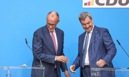 Friedrich Merz und Markus Söder (Archiv)