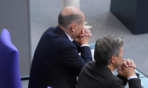 Olaf Scholz und Robert Habeck (Archiv)