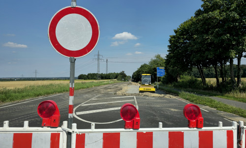 Die Bauarbeiten auf der K90 dauern länger. 