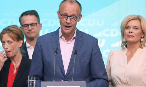 CDU-Spitzenpolitiker um Friedrich Merz (Archiv)