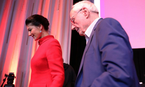 Sahra Wagenknecht und Oskar Lafontaine (Archiv)