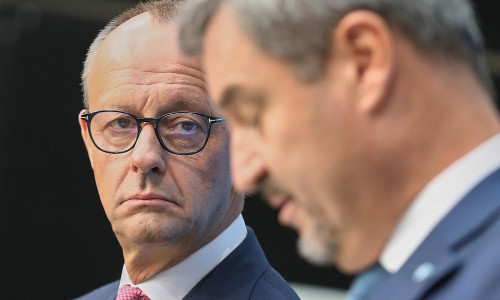 Friedrich Merz und Markus Söder am 17.09.2024