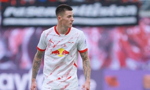 Benjamin Sesko (RB Leipzig) (Archiv)