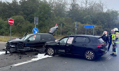 An der Auffahrt zur A2 hatte es gekracht.