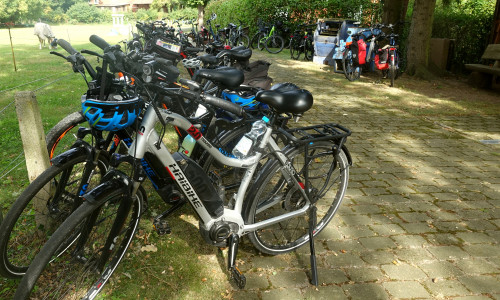 Am vergangenen Wochenende fand eine Fahrradschnitzeljagd statt.