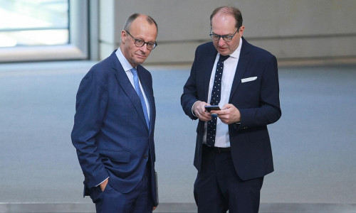 Friedrich Merz und Alexander Dobrindt (Archiv)