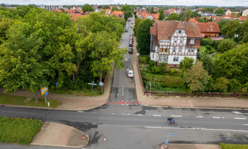 Die Schützenstraße in Wolfenbüttel soll zur Fahrradzone werden.