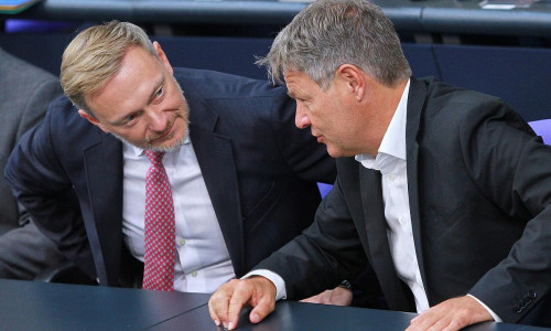 Christian Lindner und Robert Habeck (Archiv)