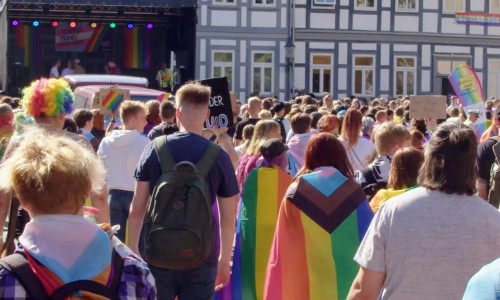 Am Samstag fand der CSD in Goslar statt. (Archiv)