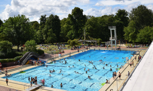 Freibad Bürgerpark.