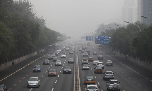 Straßenverkehr in Peking (Archiv)