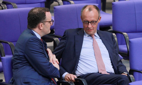 Jens Spahn und Friedrich Merz (Archiv)