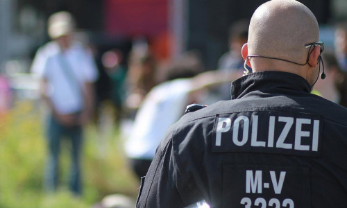 Polizei bei Protest in Essen (Archiv)