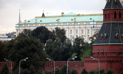 Mauer des Kreml in Moskau (Archiv)