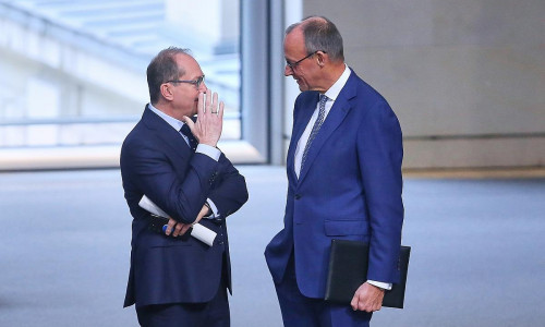 Alexander Dobrindt und Friedrich Merz (Archiv)