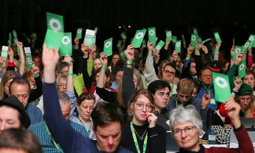 Abstimmung auf außerordentlichem Grünen-Parteitag am 26.01.2025