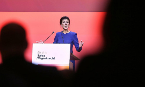 Sahra Wagenknecht am 12.01.2025