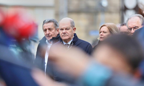 Olaf Scholz nach Anschlag von Magdeburg (Archiv)