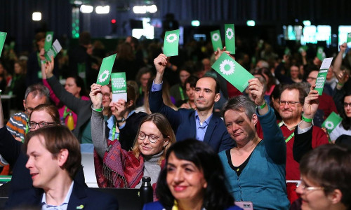 Abstimmung auf außerordentlichem Grünen-Parteitag am 26.01.2025