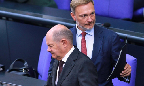 Olaf Scholz und Christian Lindner (Archiv)