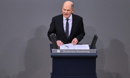 Olaf Scholz am 29.01.2025