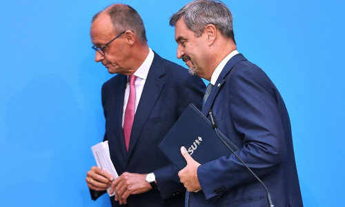 Friedrich Merz und Markus Söder (Archiv)