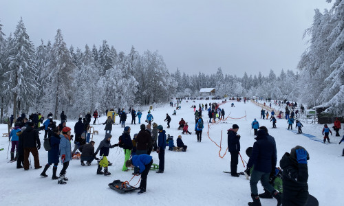 Winterspaß in Hahnenklee.