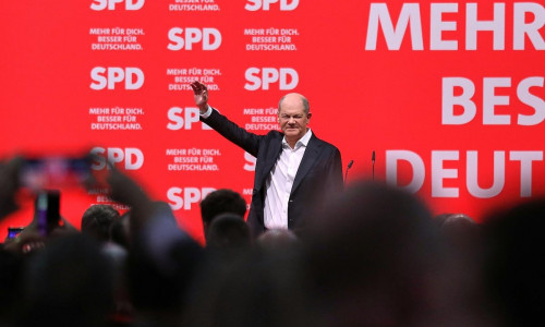 Olaf Scholz am 11.01.2025