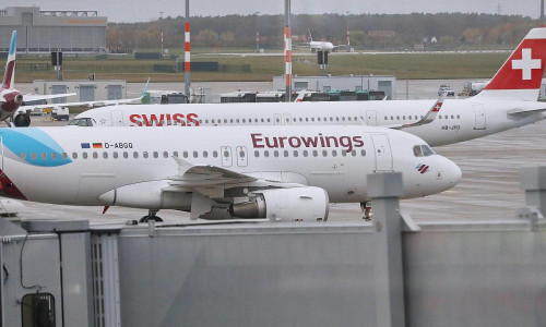 Flugzeuge von Eurowings und Swiss (Archiv)