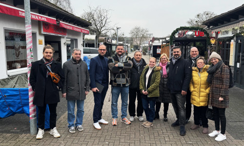 Eigentümertreffen im Kaufhof.