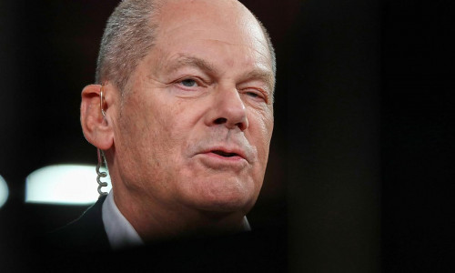 Olaf Scholz am 11.01.2025