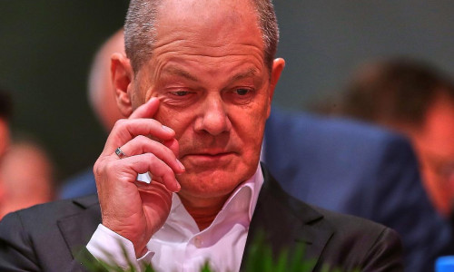 Olaf Scholz am 11.01.2025