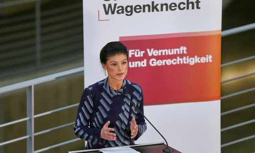 Sahra Wagenknecht am 28.01.2025