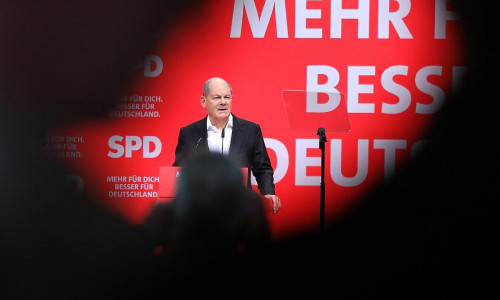 Olaf Scholz am 11.01.2025