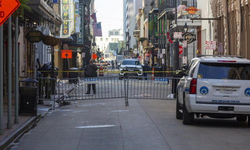 Polizei-Checkpoints in New Orleans nach Anschlag am 01.01.2025