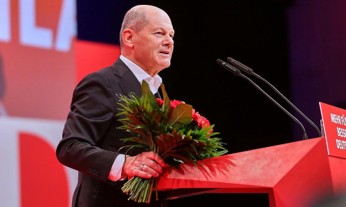 Olaf Scholz am 11.01.2025