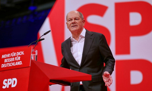 Olaf Scholz am 11.01.2025