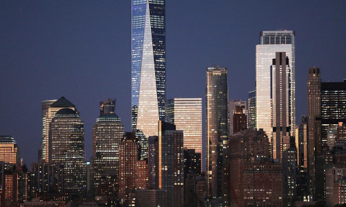 Financial District von New York City (Archiv)