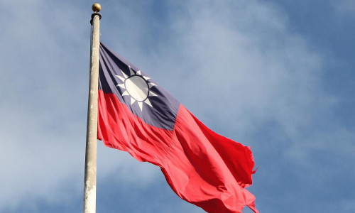 Taiwan-Flagge (Archiv)
