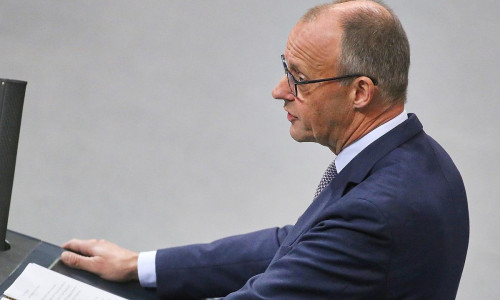 Friedrich Merz am 16.10.2025