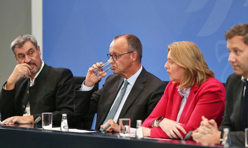 Söder, Merz, Bas und Klingbeil (Archiv)