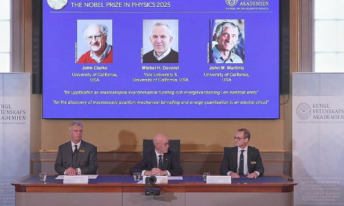 Bekanntgabe von Physik-Nobelpreis am 07.10.2025