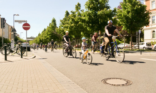 Die Kinderfahrraddemo „Kidical Mass“ findet bereits zum 12. Mal statt.