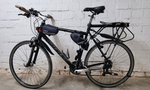 Das aufgefundene Fahrrad.